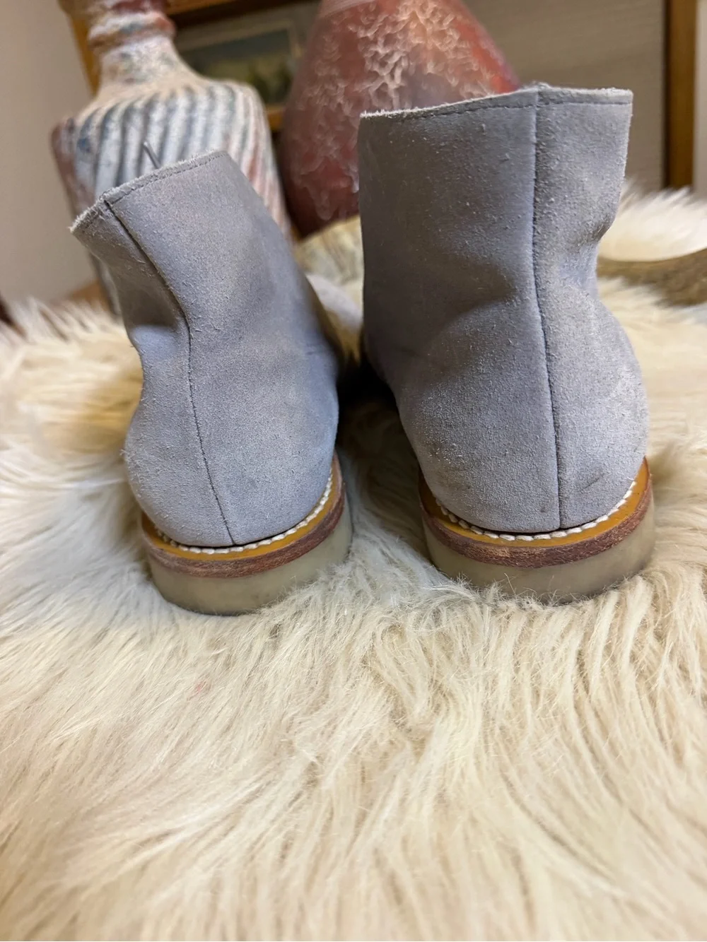 Thursday Boot Co Scout Chukka Boots Mens 9.5 Gray Suede Desert Crepe